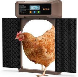 Automatic Solar Powered Electric Chicken Coop Door