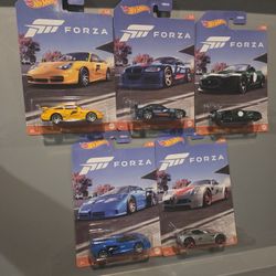Hot Wheels  FORZA 5 CAR SET
