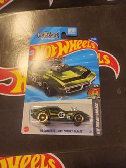 Hot Wheels 68 Corvette Gas Monkey Garage