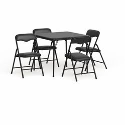 Set De Table And Chair Kids 5 Piece Black