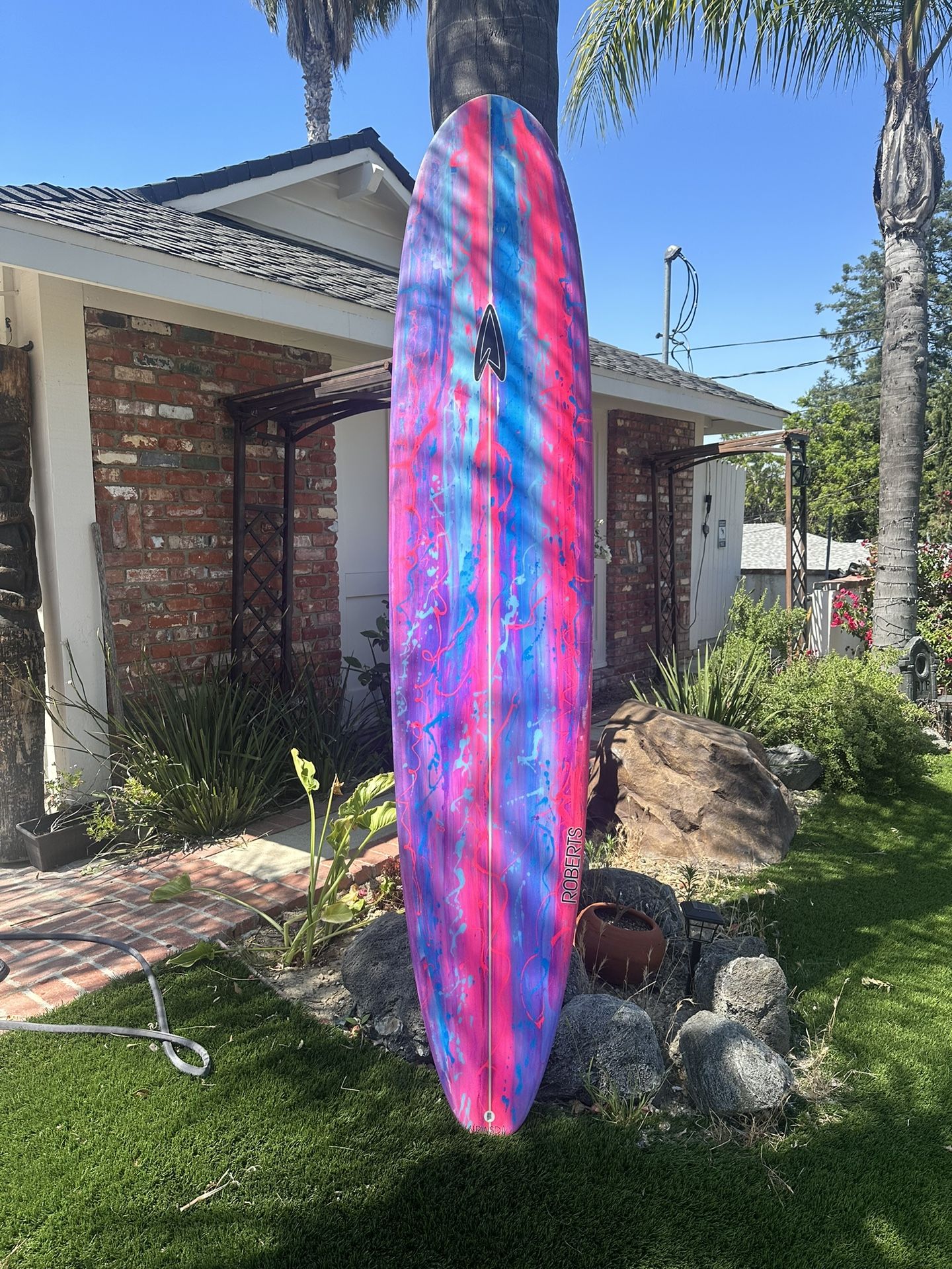 9,0 surfboard Longboard With Fins