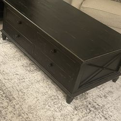 Espresso Coffee Table And 3 Side Tables