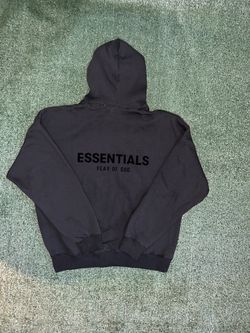 Black Essentials, Hoodie, Size Medium