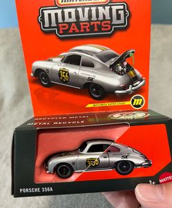 Matchbox moving parts Porsche 356A Chase