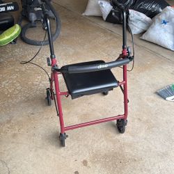 Walker With Seat
