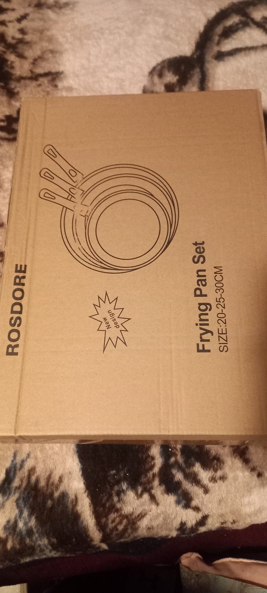 New 3 Pcs Non Stick Frying Pan ( Never Use)