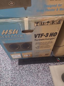 HSU Research VTF-3 HO Subwoofer w/Turbo