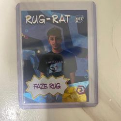 Faze Rug Card For sale!!