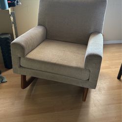 Mid Century Modern Rocking Chair