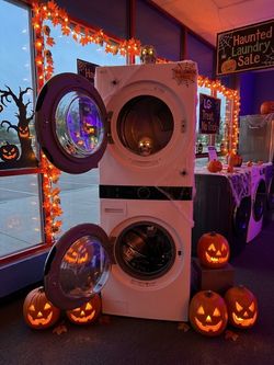 LG Stacked Washer and Dryer Unit