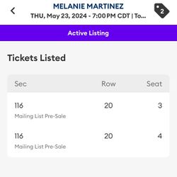 Melanie Martinez Tickets 