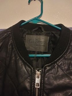 Ci Sono leather womens riding jacket