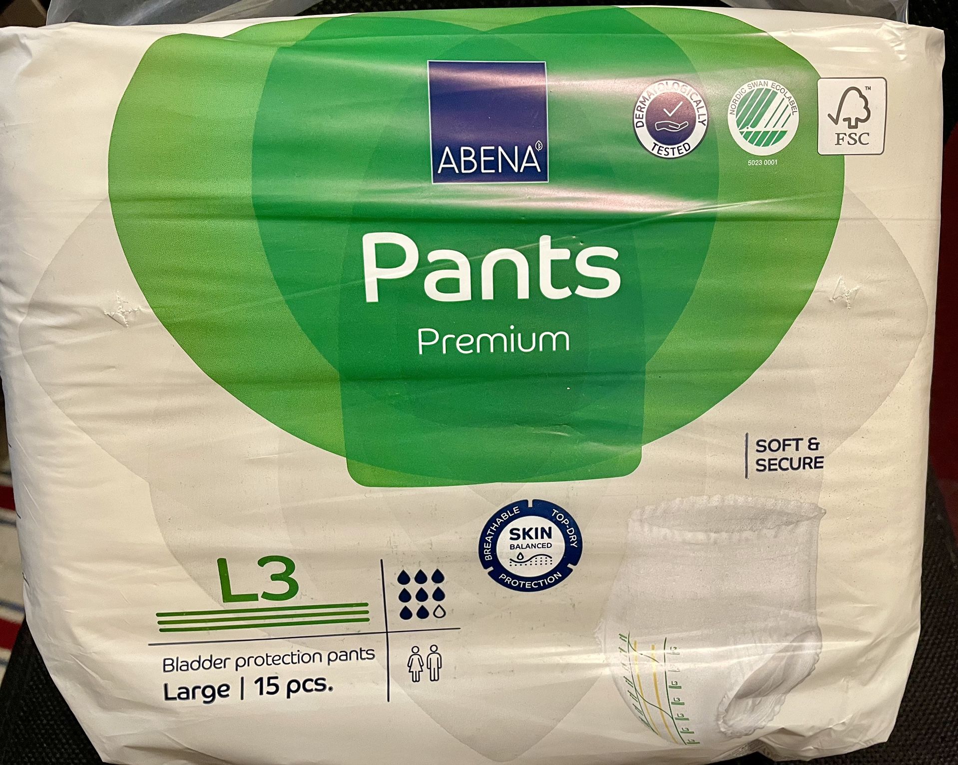 Abena Incontinence Adult Underwear L3