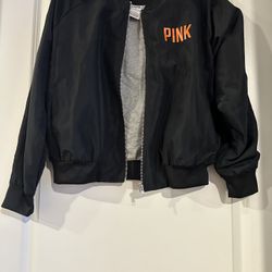 Victoria's Secret PINK Black Jacket- San Francisco Giants