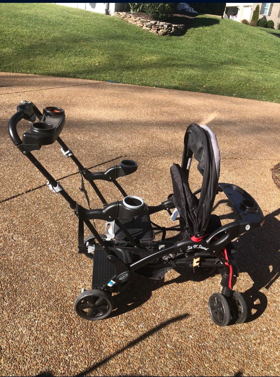 Double Stroller Sit and stand Barely used