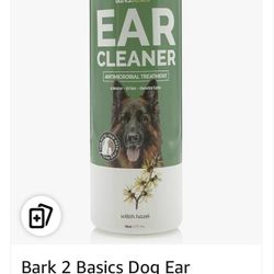Bark To Basics, Dogs, Ear Cleaner