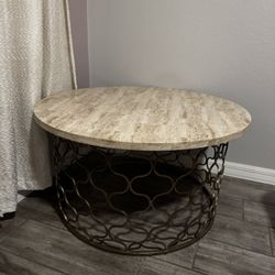 Travertine Coffee Table – 