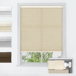 Cordless Cellular Shades Beige