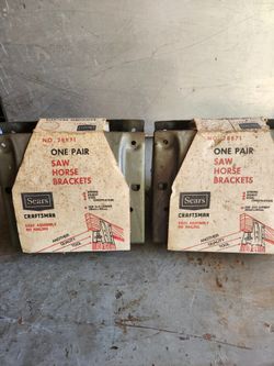 Craftsman Saw Horse Brackets
