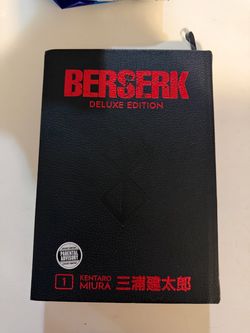 Berserk Deluxe Edition 1–6 — Excellent Condition