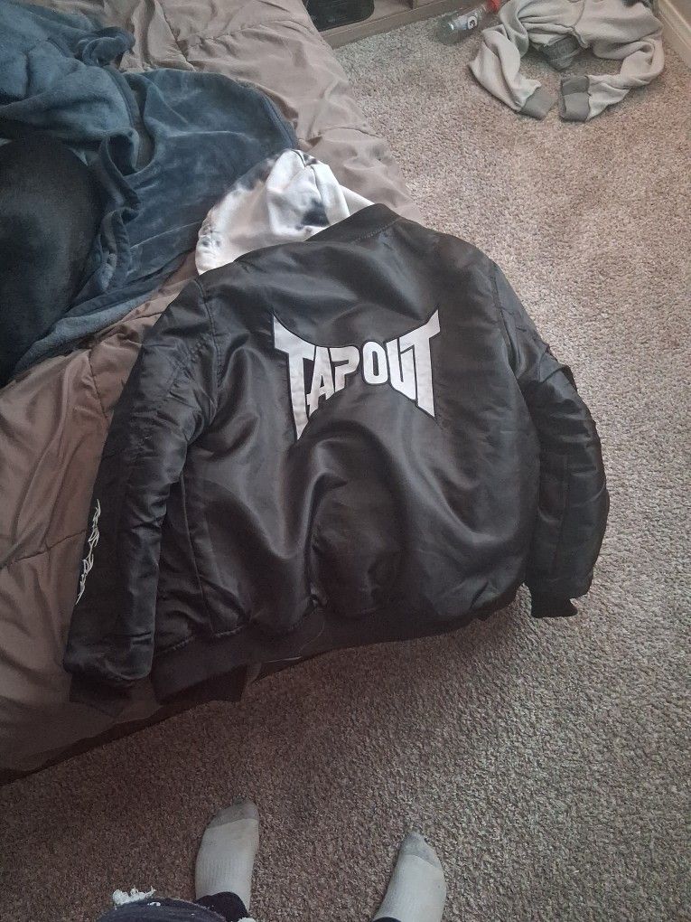 Black Bomber Jacket