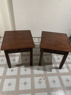 2 end tables