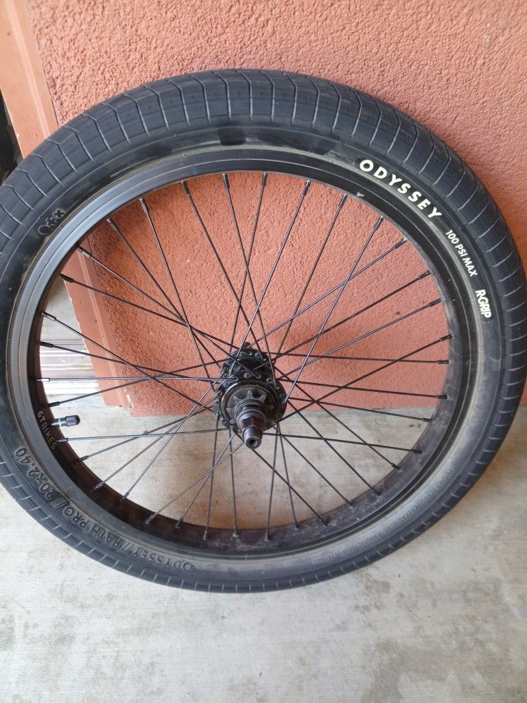 GT Double Wall Back Rim 9 teeth Cassette 14 Millimeter Axle