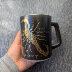 Federal Glass Scorpio Zodiac Mug 