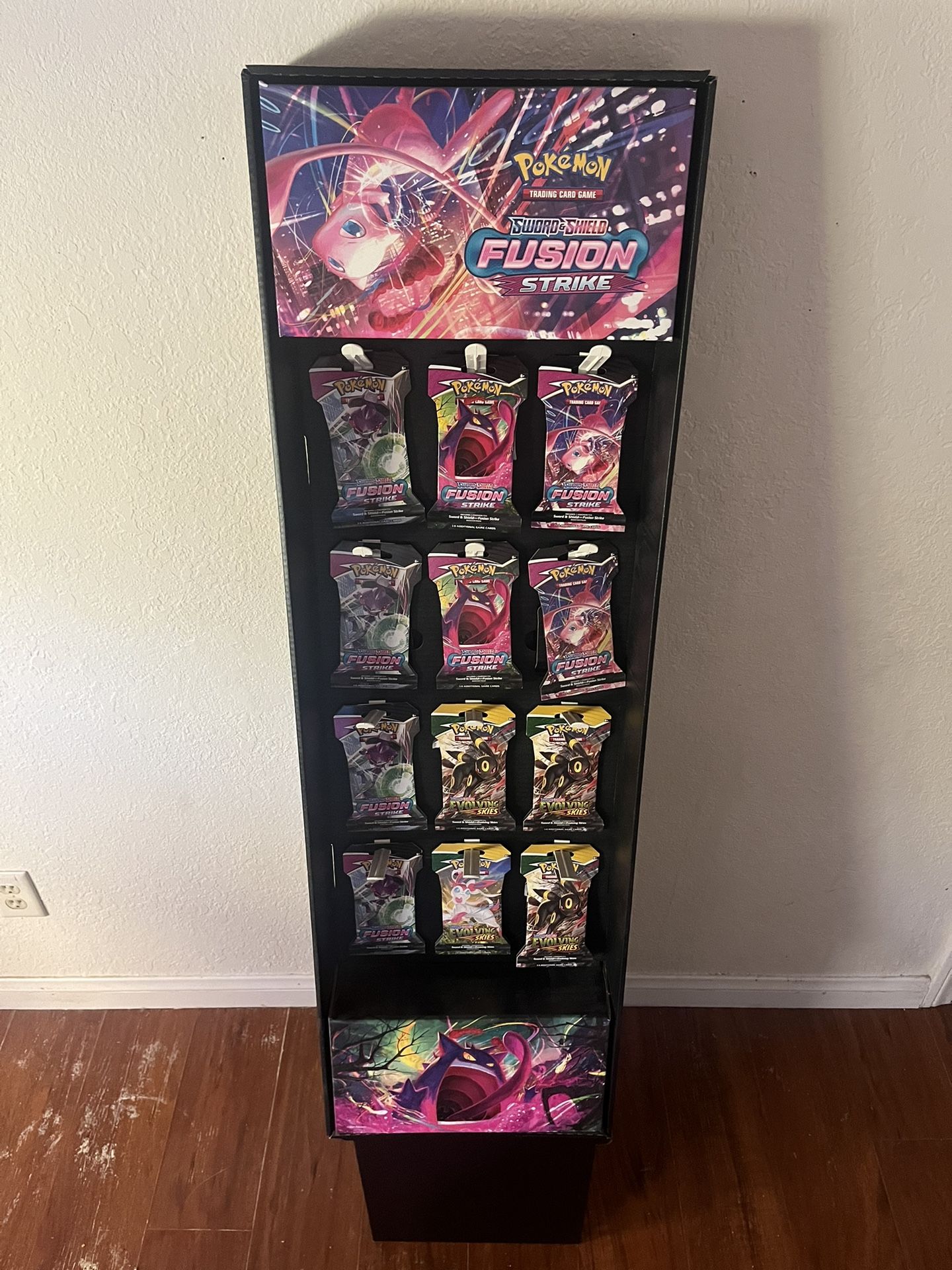 fusion strike card sleeves Amazon.com: Pokemon Single Strike Urshifu (Red) Card Sleeves - (65 Sleeves  Per Pack)