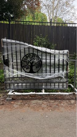 🚪 Driveway Gate Panels | Heavy Duty Steel Double Swing Gate