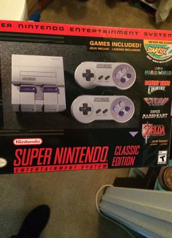 Super Nintendo mini classic edition