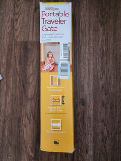 Portable Travel Gate For Kids Or Pets