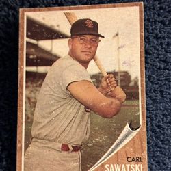 1962 Carl Sawatski, Topps #106