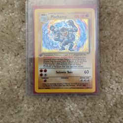 Pokémon Machamp 1st Edition 