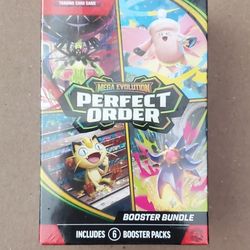 Pokémon Booster Bundle Perfect Order Mega Evolution