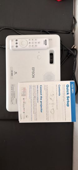 Epson CO-W01 projector