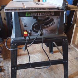 Table Saw Genesis 
