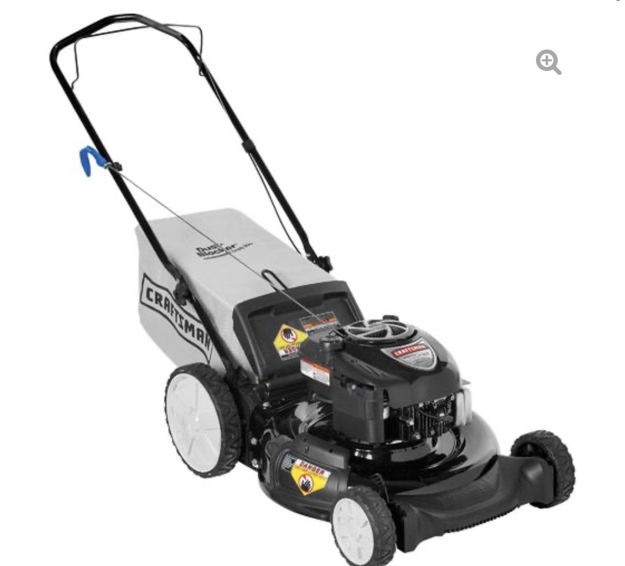 Craftsman 38911 6.75 Torque 190cc 21" Briggs & Stratton RearBag Push