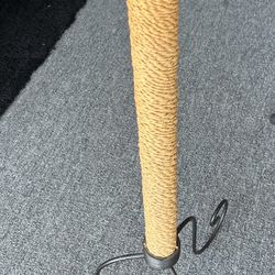 Candle holder Metal & Wicker