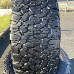 285/55/20 (4) Bfgoodrich Ko2 all terrain