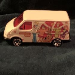 1995 Mattel Ford Transit Matchbox Die Cast