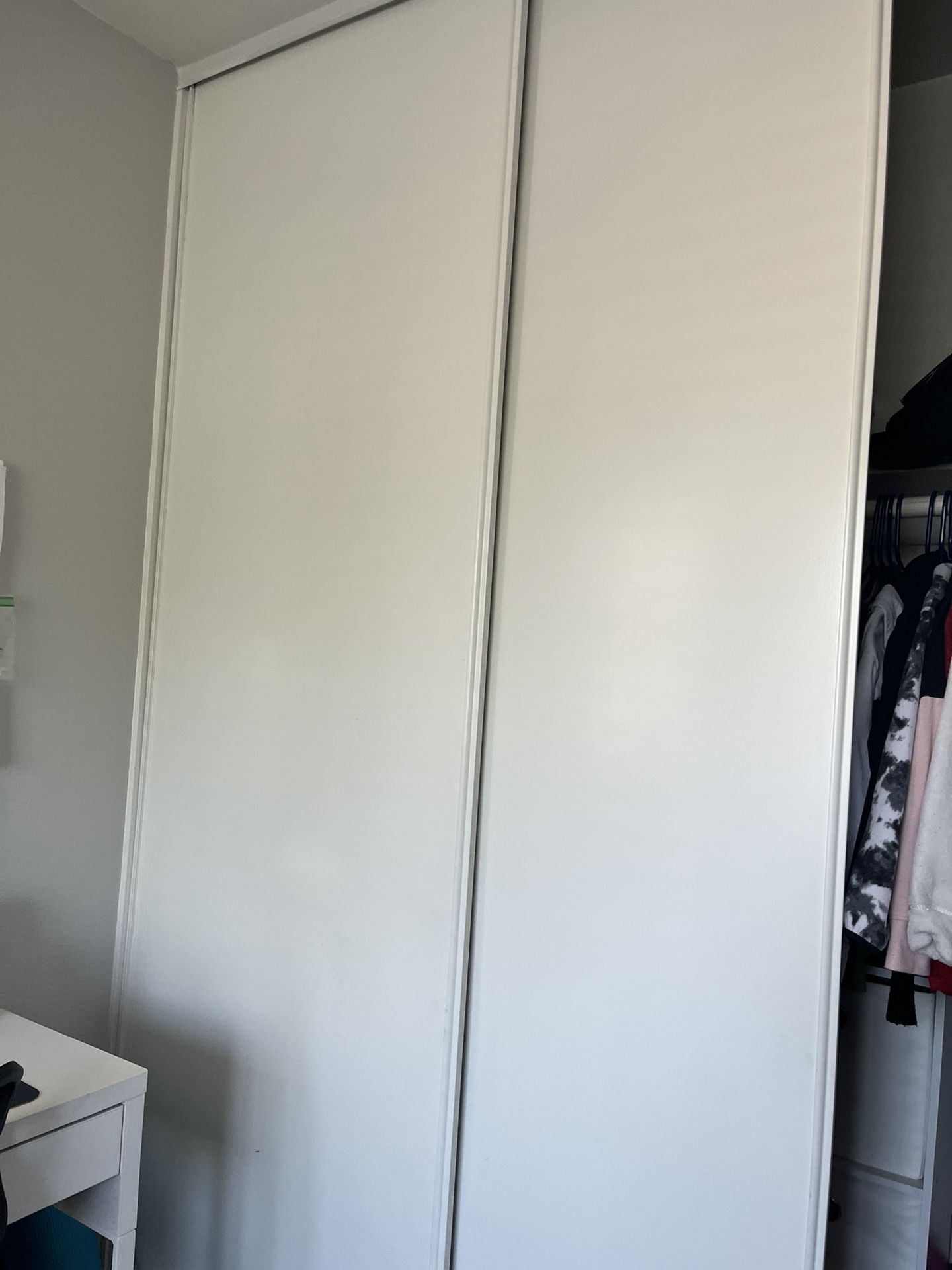 Large closet door set 94 long x 24wide