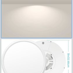 LightingWill 8.9 Inch LED Flush Mount Ceiling Light Fixture