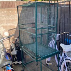 Single Standing Bird Cage