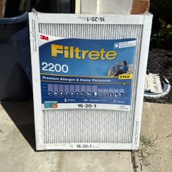 Filters 16x20x1