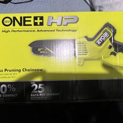 Ryobi 8" 18V Compact Brushless Pruning Chainsaw