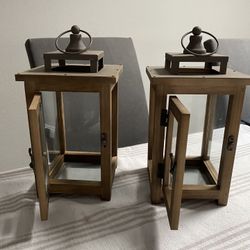 RUSTIC LANTERN SET