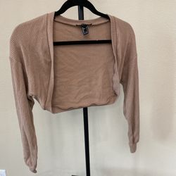 Forever 21 Crop Cardigan 