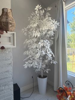 7ft  White Artificial Tree