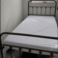 Twin Bed Frame W/mattress